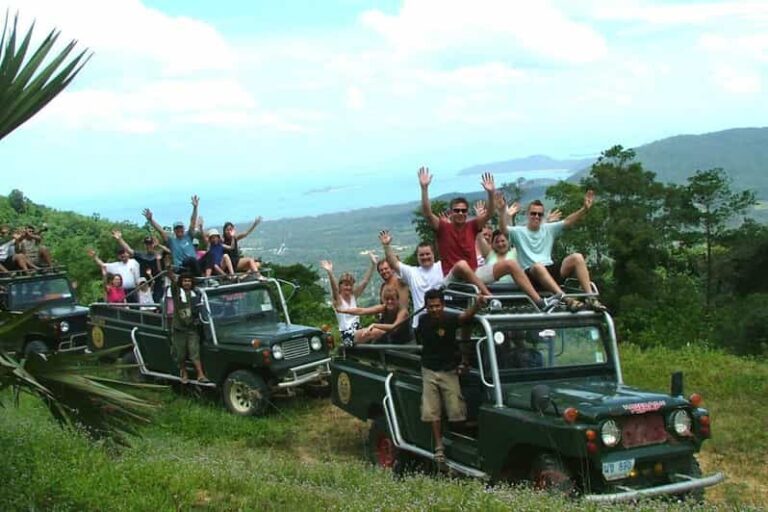 Koh Samui: Mr.Ung's 4WD Wild Jungle Safari Tour with Lunch - Frequently Asked Questions