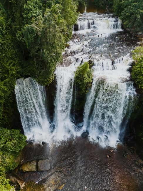 Kulen Waterfall: Rise and Shine with Cliff, Village w/ Guide - The Shiva Lingas and Waterfalls