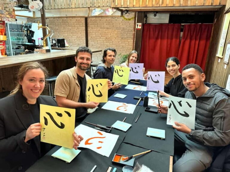 Kyoto: Japanese Calligraphy Workshop - What to Expect During the Workshop