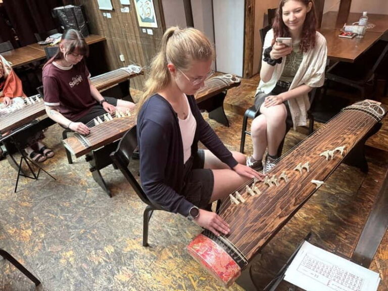 Kyoto: Japanese Koto Musical Instrument Class - Additional Details