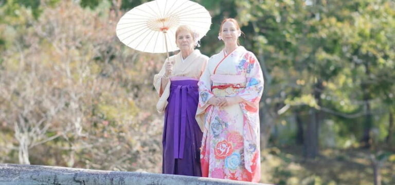 Kyoto Kimono Rental mimosaKimono/Yukata Rental Family Plan - What to Expect from Kyoto Kimono Rental mimosa
