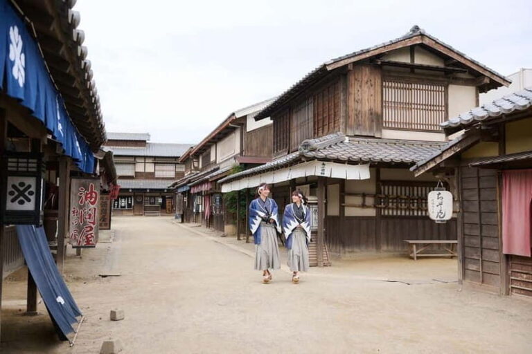 Kyoto: Toei Kyoto Studio Park Admission Ticket - The Costume Experience: Dressing Up as a Samurai or Ninja