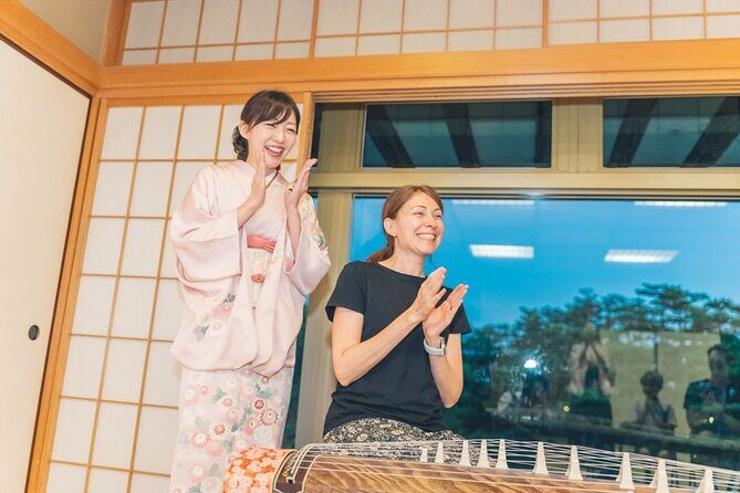 Kyoto:60-Minute Matcha with traditional Japanese music show - Key Points