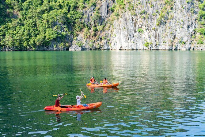 Lan Ha Bay Cruises 2 Days and 1 Night Caving, Kayaking, Swimming - Day 2: Exploring the Bay by Kayak and Swimming