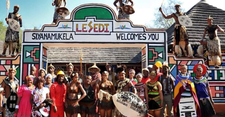 Lesedi Cultural Village with lunch or dinner cultural food - Value and Practicalities