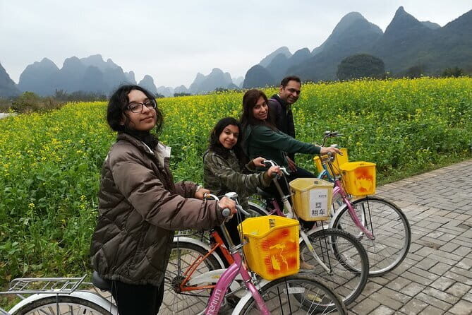 Li River Electric Boat, Xianggong Hill, Yulong River Biking Tour - Authenticity and Reviews