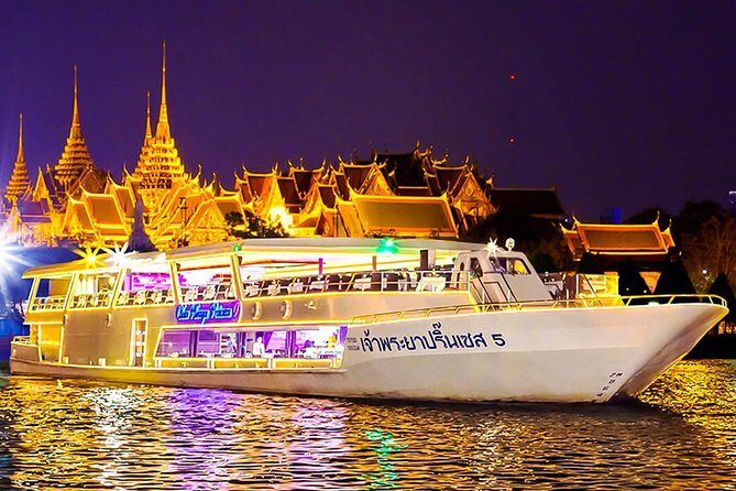 Luxury Dinner on Chao Phraya Princess River Cruise with Pickup (SHA Plus) - The Itinerary in Detail