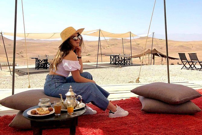 Magical dinner on sunset in Agafay desert and Camel Ride - What to Expect from the Tour