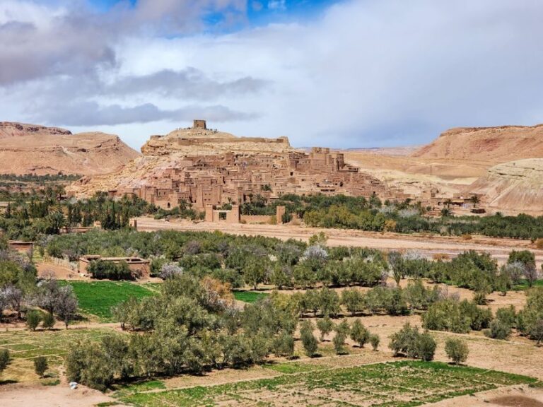 Majestic Desert: 3-Day Luxury Journey from Marrakech to Fes - First Stop: Kasbah Ait-Ben-Haddou