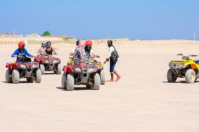 Makadi Bay: Sunset Quad & ATV Adventure & Seaview - The Itinerary in Detail