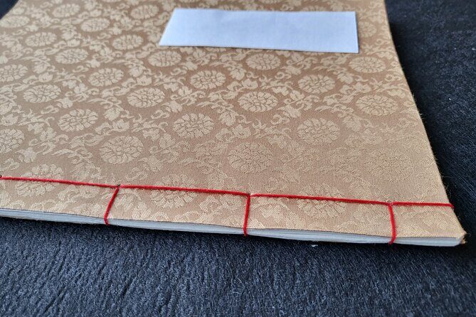 Making a traditional notebook & naming on it in Hangeul in Seoul - Practical Details