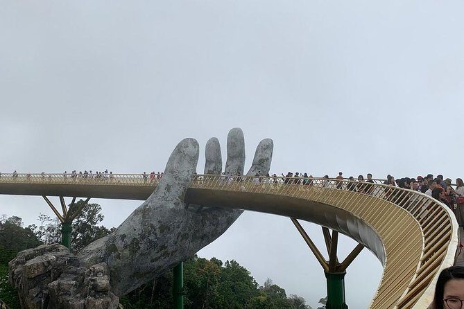 Marble Moutain - Golden Bridge - Ba Na Hill via Cable Car from Da Nang or Hoi an - Exploring Sun World Ba Na Hills: The Golden Hands Bridge and Cable Car