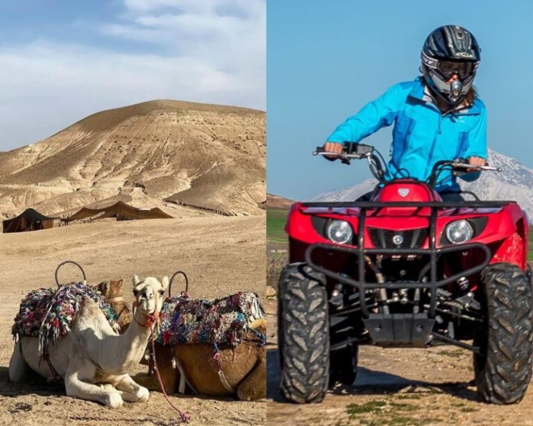 Marrakech: Agafay Desert Camel Ride and QuadBike Tour - What’s Included and What to Consider