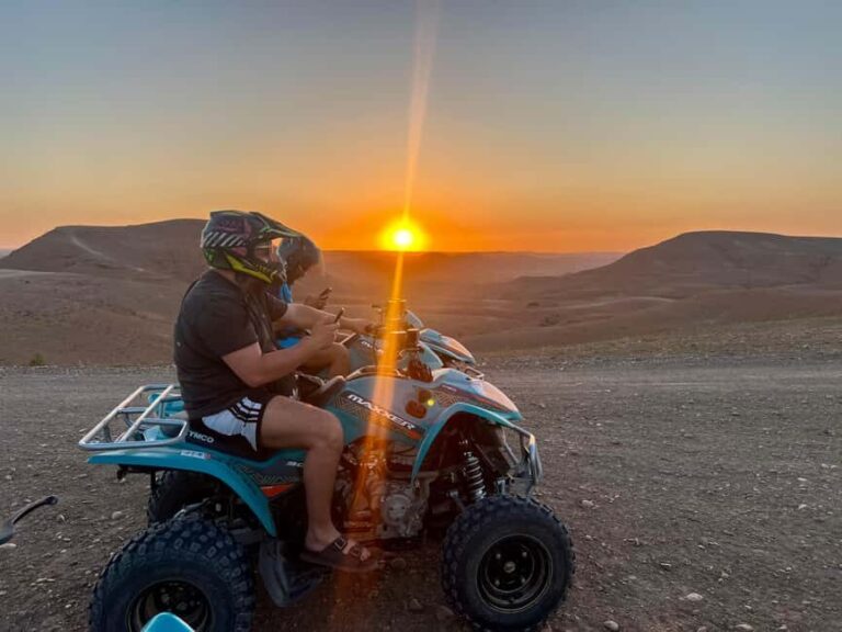 Marrakech: Agafay Desert Quad & Camel Rides with Dinner Show - The Experience in Detail: What You Can Expect