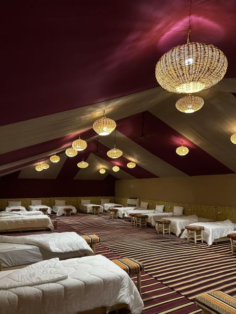 Marrakech: Agafay Desert Retreat, Tent, Dinner, Show & Pool - Sunrise and Breakfast