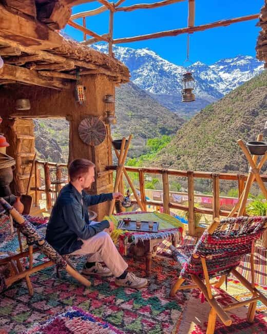 Marrakech: Atlas Mountains Tour With Lunch in Berber House - Visiting a Women’s Argan Oil Cooperative