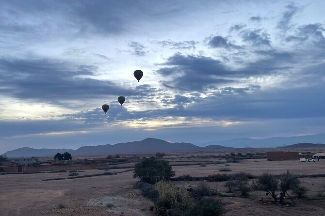 Marrakech Ballooning Experience/Enjoy a lifetime Adventure - The Landmark ‘Bourrous’ and the Landing