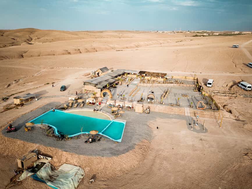 Marrakech: Camel Ride, Dinner, Pool, and Fire Show in Agafay - The Value for Your Money