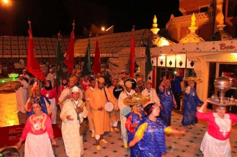 Marrakech: Chez Ali Fantasia Folklore Show & Moroccan Dinner - The Journey and Arrival