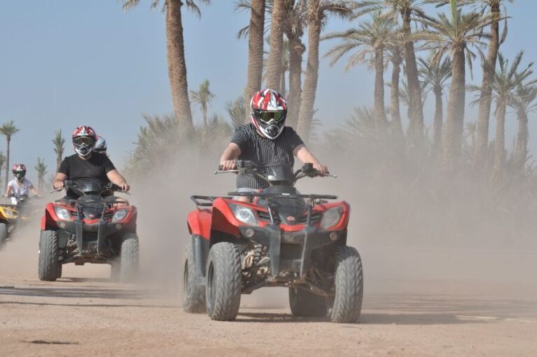 Marrakech: Palm Grove and Jbilat Desert Quad Bike Tour - How the Day Unfolds