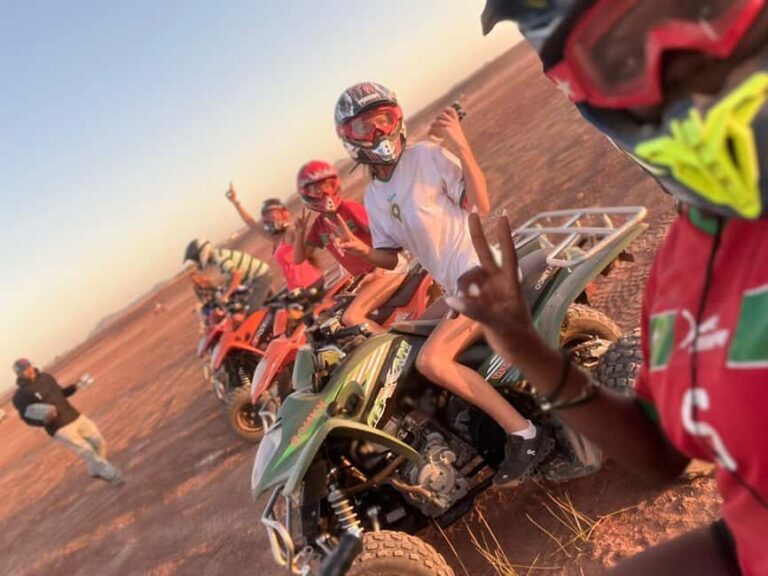 Marrakech: Quad bike adventure in the desert with views of the Palmeraie - What’s Included and Practical Details