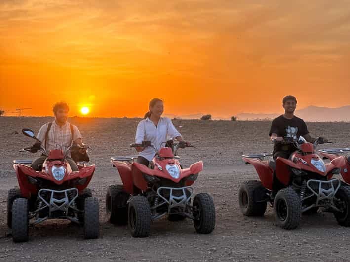 Marrakech: Quad Bike excursion at the sunset with Tea Break - The Scenic Ride through Marrakech’s Palmeraie