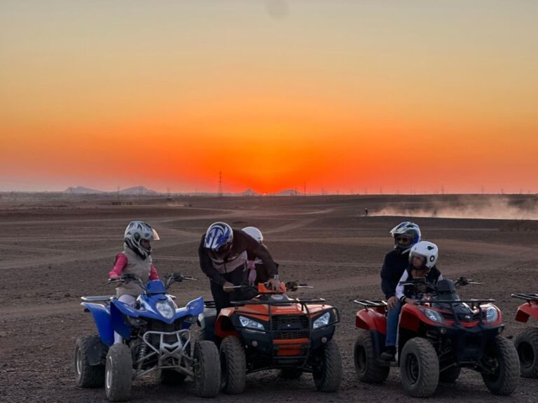 Marrakech: Quad excursion at the palm grove dunes with tea - How the Tour Fits Into Your Marrakech Trip