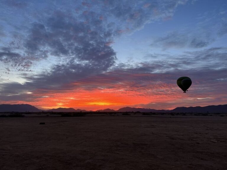Marrakech : Vol en montgolfière, pickup et petit dejeuner - The Itinerary: What to Expect from Dawn to Dusk