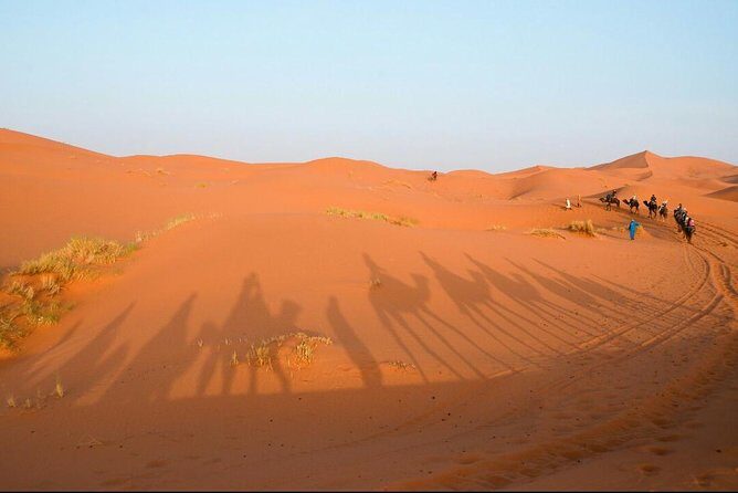 Merzouga desert , Fez and Ouzoud waterfalls 6 days 5 nights - Visiting Meknes and Roman Ruins at Volubilis