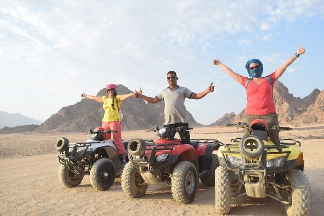 Morning or Afternoon Quad Safari with Transfer In Hurghada - The Sum Up