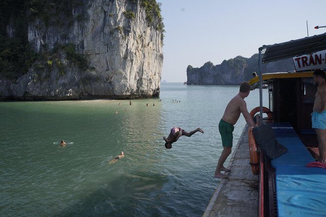 Most favorite full day boat tour with kayaking in Lan Ha bay, Ha Long bay - The Experiences Value