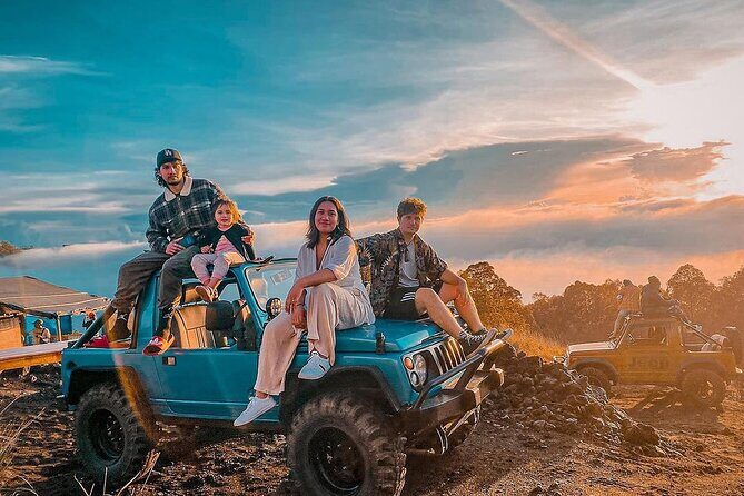 Mount Batur Sunrise Jeep With Black Lava - Watching the Sunrise from the Summit