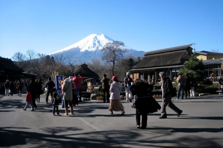 Mount Fuji: Full-Day Tour with Private Van - Itinerary Breakdown: What to Expect