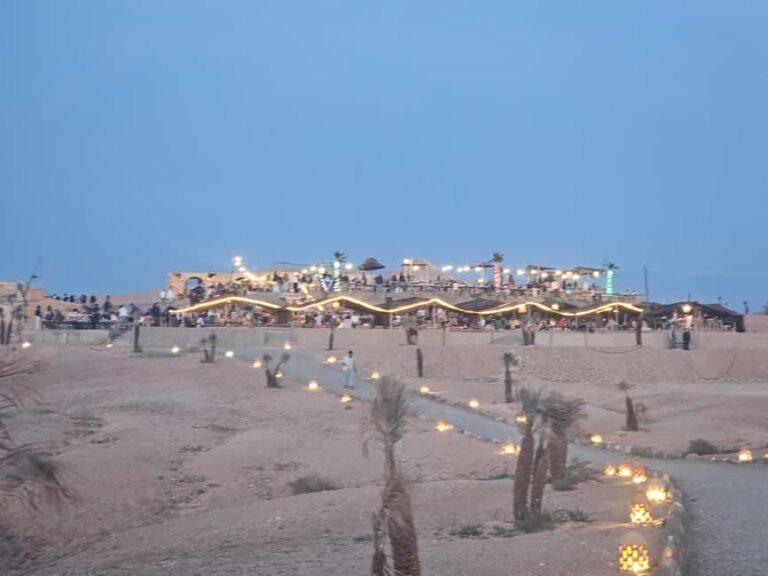 Mystic dinner and camel ride with sunset in Agafay desert - What’s Included and What to Bring