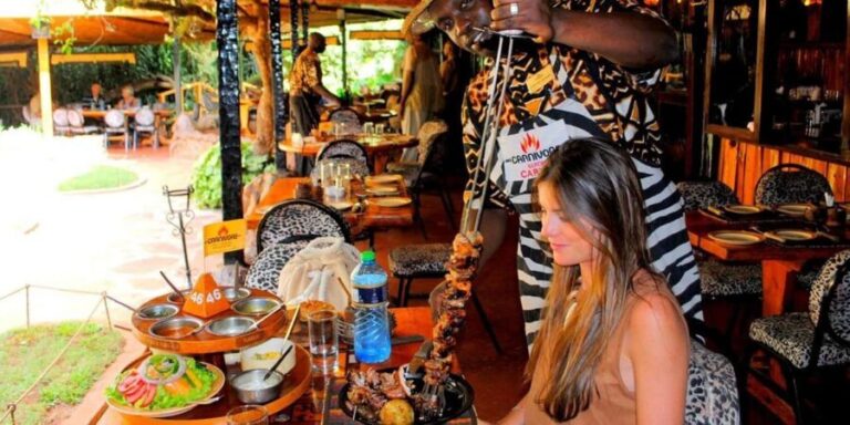 Nairobi National Park, Giraffe, Carnivore Lunch and Bomas - Giraffe Center: A Tall Tale of Conservation