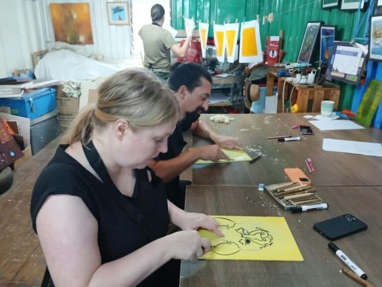 Nairobi: Woodcut Printmaking Workshop, A Creative Experience - The Creative Process
