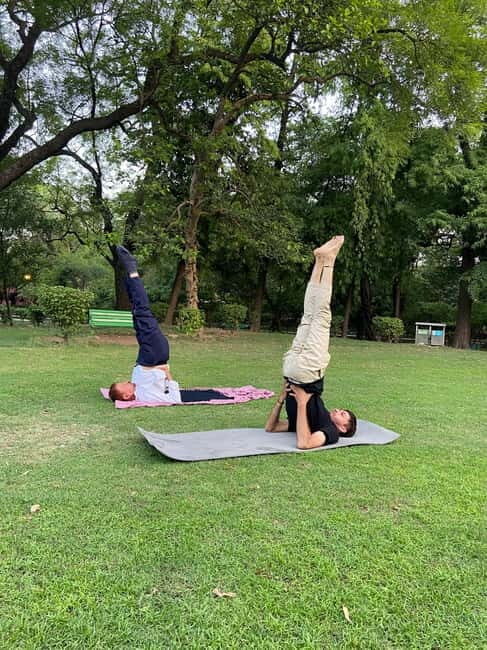 New Delhi: Soul Soothening Sun Yoga in Lodhi Gardens - Starting with Gentle Stretches and Asanas