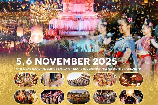 Official Ticket: 2025 Chiang Mai CAD Yi Peng Sky Lantern Festival - Long Waits and Transport Concerns
