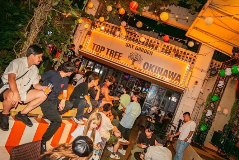 Okinawa:Sky BAR TOPTREE Nightclub Entry Ticket (For Foreign) - Practical Details and Logistics