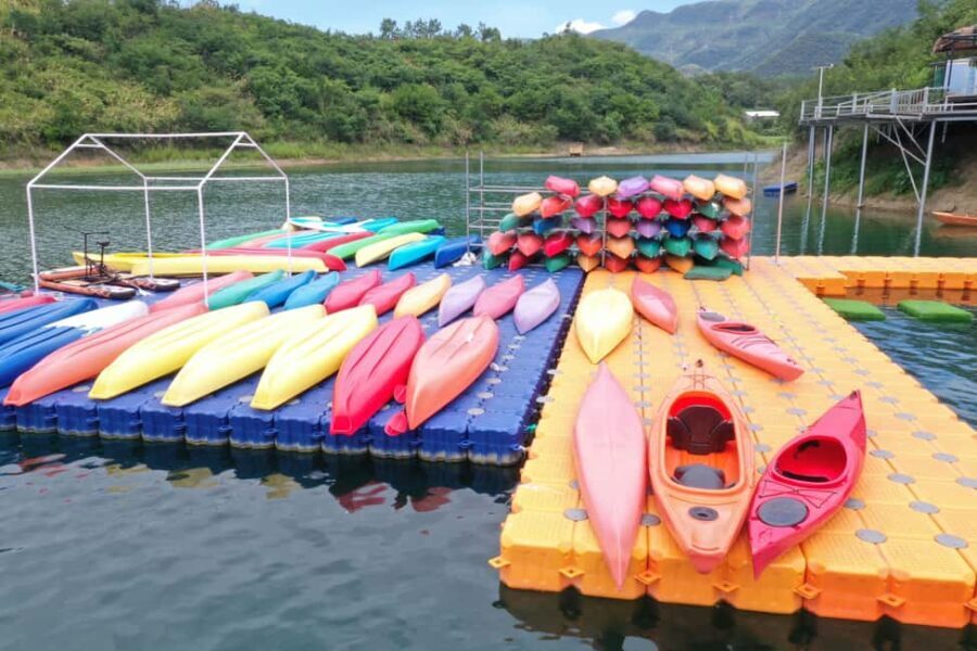 One Day Xiandao Lake Tour WILD & SPLASH - The Trek to the Cliff Lookout