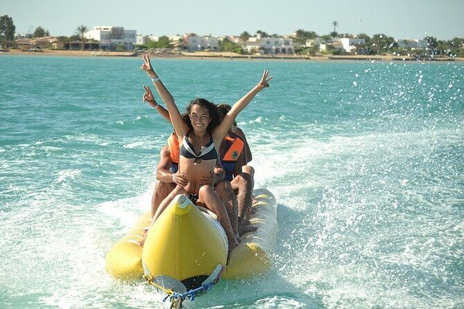 Orange Bay Adventure Snorkeling, Water Sports & Lunch - Hurghada - The Itinerary: From Boat to Reef to Island