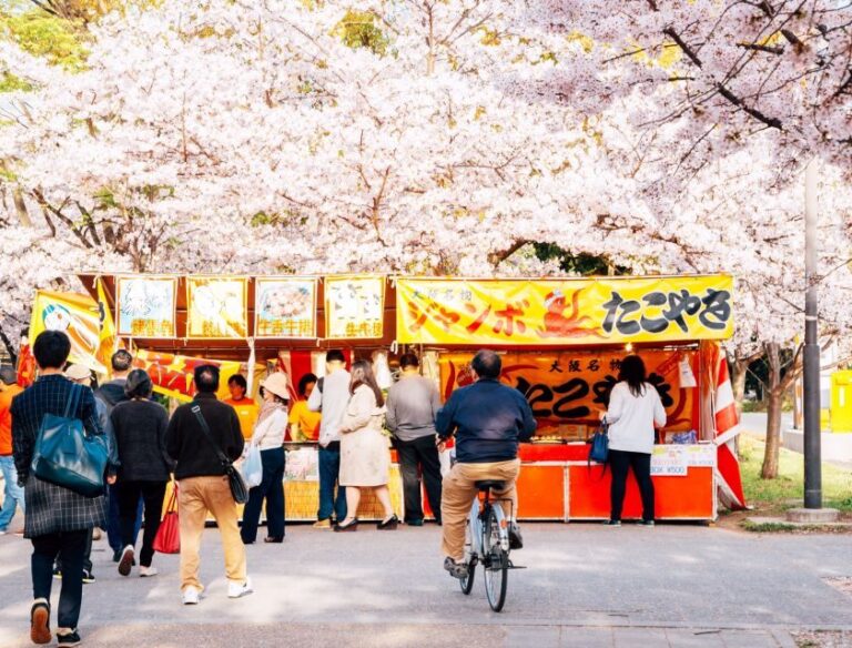 Osaka: Daytime Hanami (Cherry Blossom) and Food Tour - The Sum Up