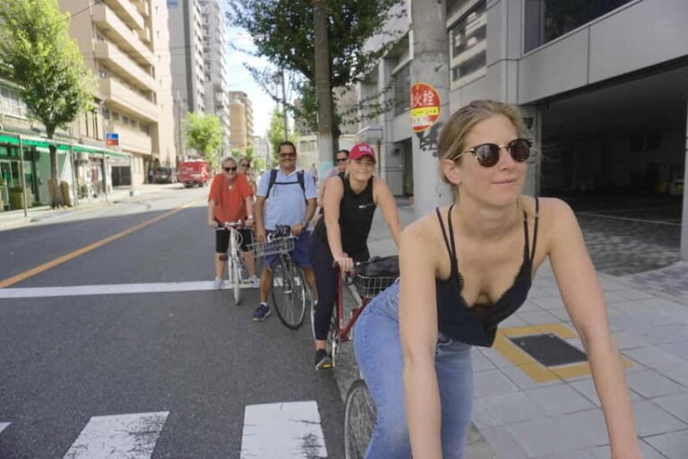 Osaka E-Bike Tour With A Local Guide - What’s Included and What’s Not