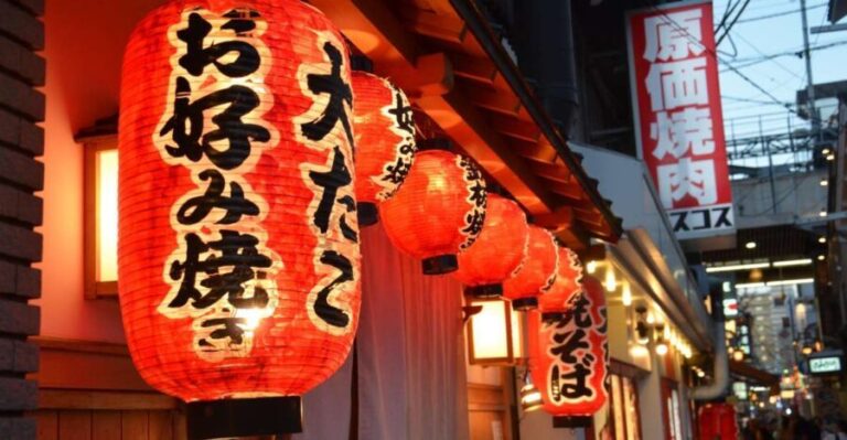 Osaka: Food Tour at Night with Tastings - Practical Considerations
