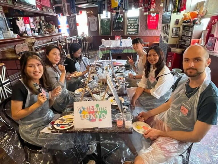 Osaka: Paint and Wine "Japan scenery and Seasons" - Key Points
