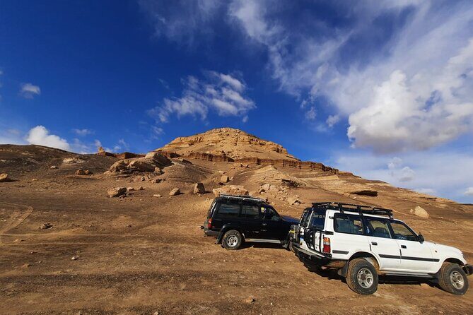 Overday Safari at White Desert and Black Desert - Black Desert: Volcanoes and Star Wars Vibes