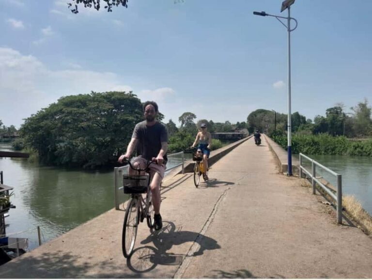 Pakse: 4000 Islands Bike Tour with Boat Cruise - Detailed Breakdown of the Itinerary