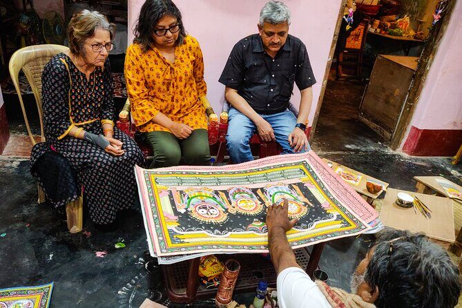 Pattachitra Workshop at Dandasahi by Awarded Artist with KalaKart - The Artistic Experience and Its Value