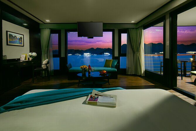 Peony Cruise 5* Halong Bay 3 days 2 nights with 2 ways transfer - The Experience: Authentic, Comfortable, and Scenic