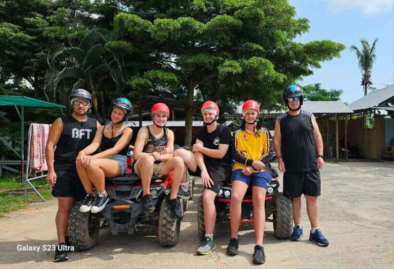 Phuket Big Buddha : ATV250cc 30 mins. - Included and Not Included